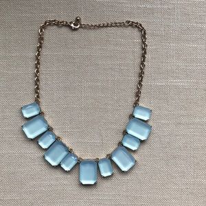 Blue & gold necklace